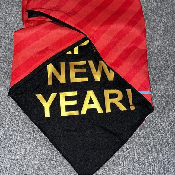 Wondershop Reversible Christmas and Happy New Year Pet Holiday Bandana - Picture 3 of 5